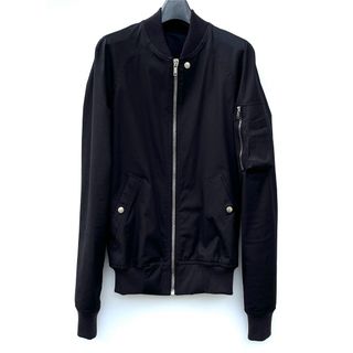 リックオウエンス(Rick Owens)の美品 RICK OWENS FLIGHT BOMBER JACKET 46 TE(フライトジャケット)