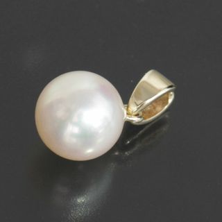 MIKIMOTO - ミキモト アコヤパール 7.5mm ネックレス トップ K14YG 新品仕上済