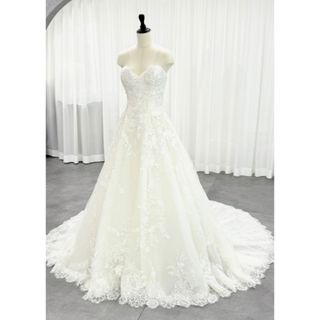 ＊PRONOVIAS＊ elcira ウェディングドレス US4(ウェディングドレス)