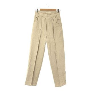 リトルスージー(little $uzie)のLittle $uzie / リトルスージー | Gabardine Center-Press Pants センタープレスパンツ | 38 | ベージュ | レディース(その他)