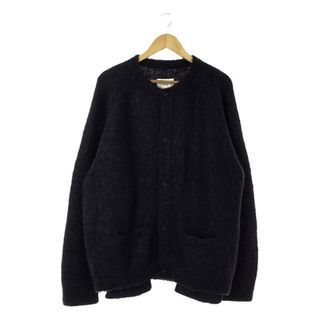 シュタイン(stein)の【美品】  stein / シュタイン | 2022AW | Kid Mohair Cardigan キッドモヘアカーディガン | S | パープル | メンズ(カーディガン)