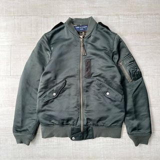 コムデギャルソンオム(COMME des GARCONS HOMME)の16aw ギャルソン オム 製品染め MA-1 ボンバー ジャケット ブルゾン(フライトジャケット)