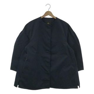 ドゥロワー(Drawer)の【美品】  Drawer / ドゥロワー | FALL1 グログランノーカラーコート | 36 | ネイビー | レディース(その他)