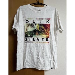 QUIK SILVER   クイックシルバー　Tシャツ　メンズ　トップス　白T