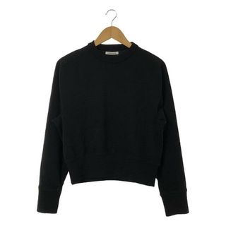 フミカウチダ(FUMIKA_UCHIDA)の【美品】  FUMIKA UCHIDA / フミカウチダ | 2022AW | SWEAT SHIRT ニットクルーネックスウェット | L | ブラック | レディース(ニット/セーター)