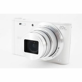 ソニー(SONY)の✨美品✨SONY Cyber-Shot DSC-WX350 ホワイト デジカメ(コンパクトデジタルカメラ)