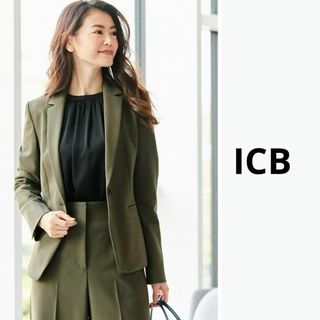 アイシービー(ICB)のICB Warm Georgette テーラード ジャケット(テーラードジャケット)