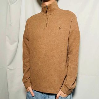 ポロラルフローレン(POLO RALPH LAUREN)の90s ヴィンテージ polo Ralph Lauren ハーフジップスウェット(スウェット)