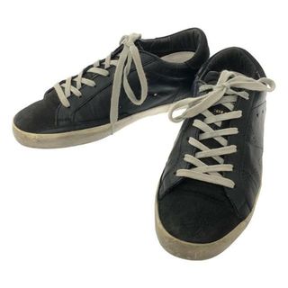 ゴールデングース(GOLDEN GOOSE)のGOLDEN GOOSE / ゴールデングース | SNEAKERS SUPER STAR ローカットスニーカー | 38 | ブラック | レディース(スニーカー)