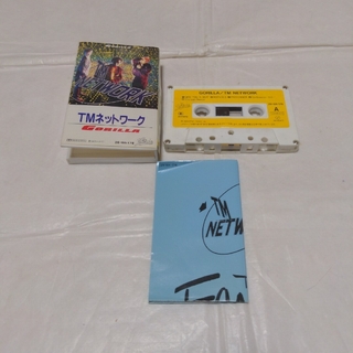 TMネットワーク　GORILLA ゴリラ　カセットテープ(ポップス/ロック(邦楽))