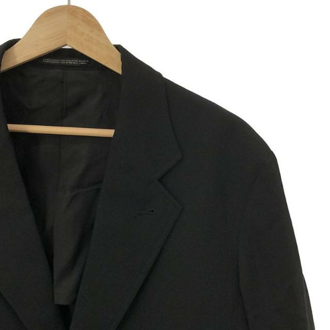 Yohji Yamamoto POUR HOMME(ヨウジヤマモトプールオム)の【美品】  YOHJI YAMAMOTO POUR HOMME / ヨウジヤマモトプールオム | ウールギャバジン 箱ポケットJKT背ヌキ ジャケット | 2 | ブラック | メンズ メンズのジャケット/アウター(その他)の商品写真