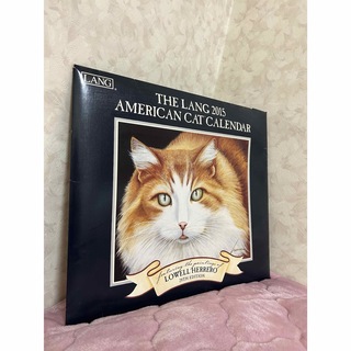 THE LANGE 2015 アメリカンカレンダー　猫(カレンダー/スケジュール)