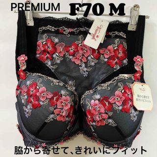 トリンプ(Triumph)のF70 トリンププレミアム レッドレーベル 0074 ブラジャー &ショーツ(ブラ&ショーツセット)