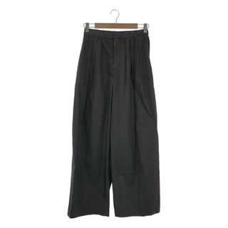 エイトン(ATON)の【新品】  ATON / エイトン | COTTON LAWN タックワイド イージーパンツ | 1 | チャコール | レディース(その他)