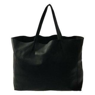 セリーヌ(celine)のCELINE / セリーヌ | フィービー期 ホリゾンタルカバ レザー トートバッグ | ブラック | レディース(トートバッグ)