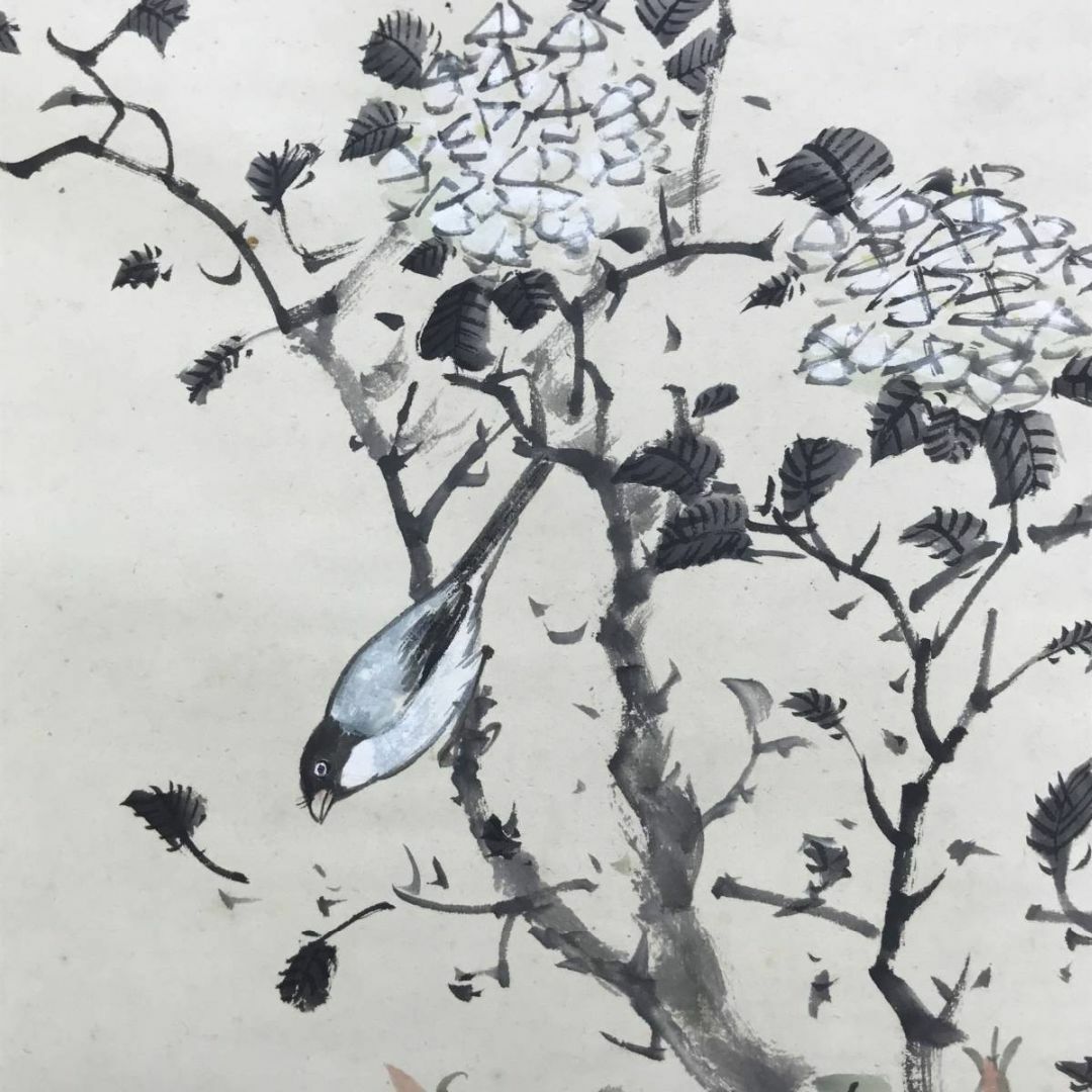 模写/山本梅逸/花鳥図/花図/掛軸☆宝船☆AD-846の通販 by 掛軸 模写/山本梅逸/花鳥図/花図/掛軸☆宝船☆AD-846の通販 by 掛軸