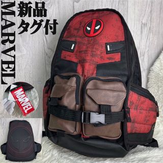 新品タグ付♡MARVEL マーベル デットプール 異素材コンビ リュック