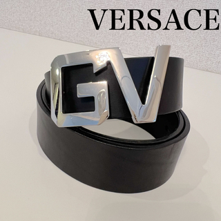 ヴェルサーチ(VERSACE)のベルト　レザーベルト　革ベルト　ヴェルサーチ　Versace 美品　(ベルト)