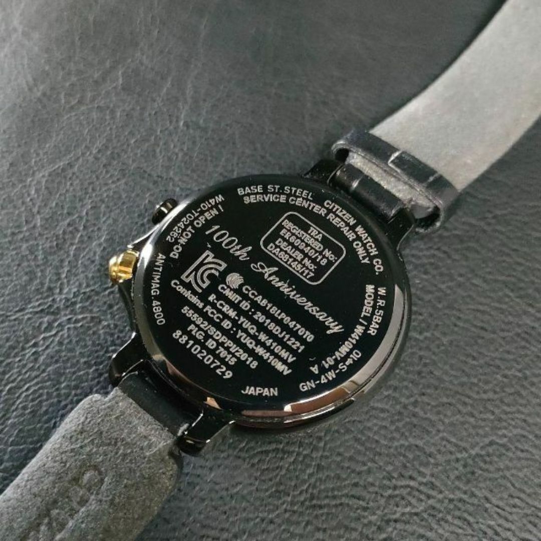 CITIZEN - 極美品【稼働品】CITIZEN シチズンW410 100周年記念 CITIZEN - 極美品【稼働品】CITIZEN シチズンW410 100周年記念
