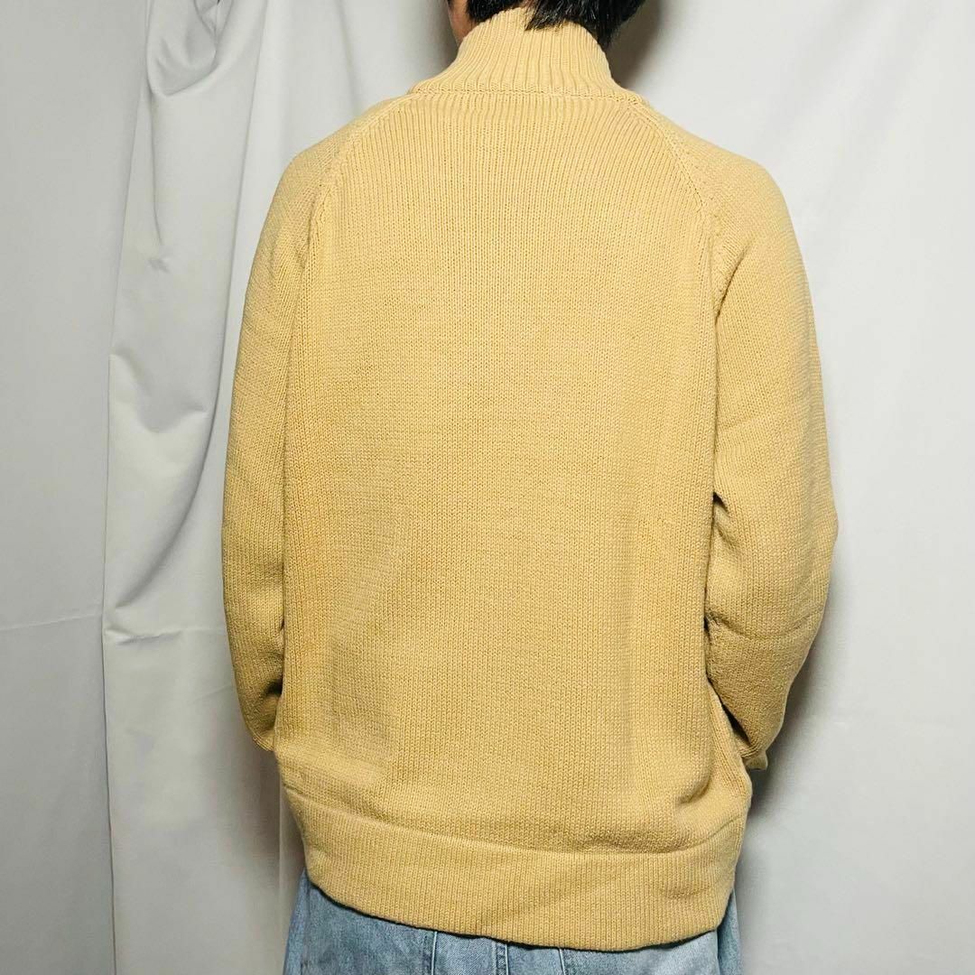 J.Crew - 90sヴィンテージ J.CREW ドライバーズニット コットン J.Crew - 90sヴィンテージ J.CREW ドライバーズニット コットン