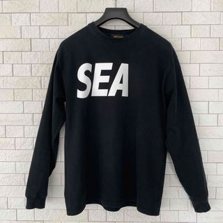 WIND AND SEA - WIND AND SEA  22SS  長袖 ロゴ L 黒 