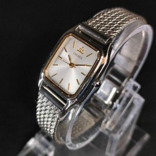 セイコー(SEIKO)の極美品【稼働品】SEIKO　セイコークレドール　1270　シルバー　ゴールド(腕時計)