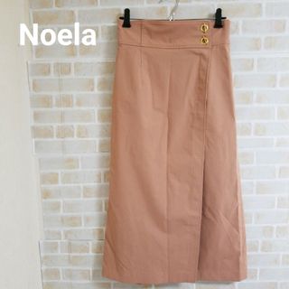 ノエラ(Noela)のNoela ゴールドパーツラップスカート(ひざ丈スカート)