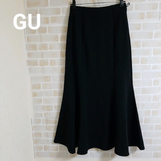 ジーユー(GU)のGU カットソーマーメイドロングスカート(ロングスカート)