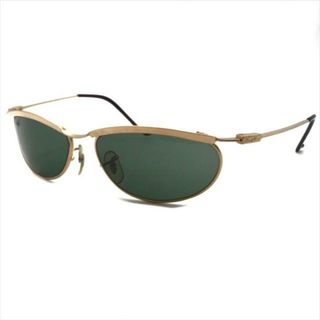 レイバン(Ray-Ban)の美品 Ray Ban レイバン サングラス アイウェア 2568 NSBK ブラウン ゴールド m12805(サングラス/メガネ)