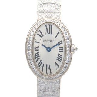 カルティエ(Cartier)のカルティエ ミニベニュワール フルダイヤベゼル/ブレス 腕時計(腕時計)