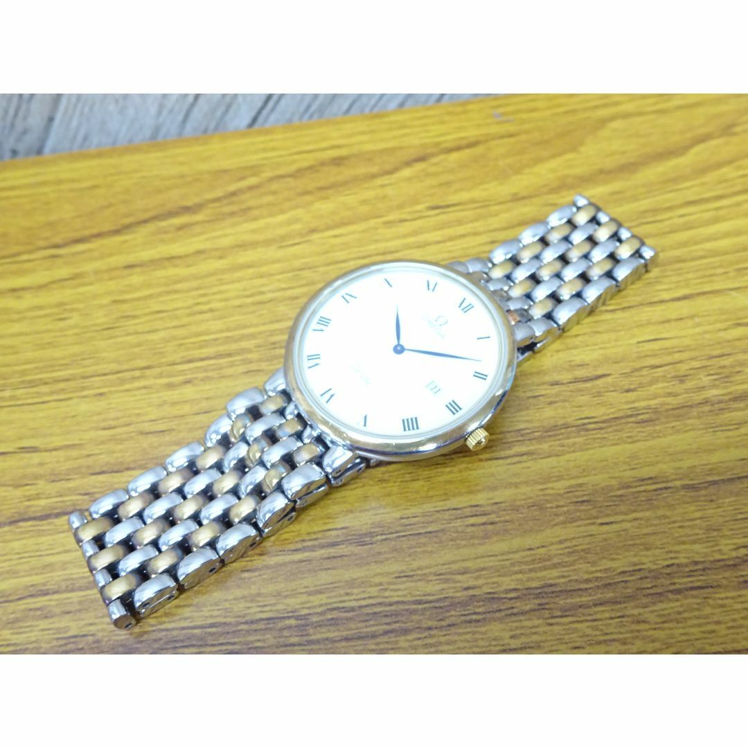 OMEGA(オメガ)のK静087/ OMEGA オメガ デビル 腕時計 メンズ クオーツ デイト メンズの時計(腕時計(アナログ))の商品写真