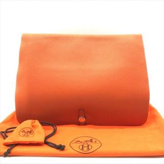 エルメス(Hermes)の展示品 HERMES エルメス ドゴン トゴ セカンド クラッチ バッグ オレンジ a3253(クラッチバッグ)