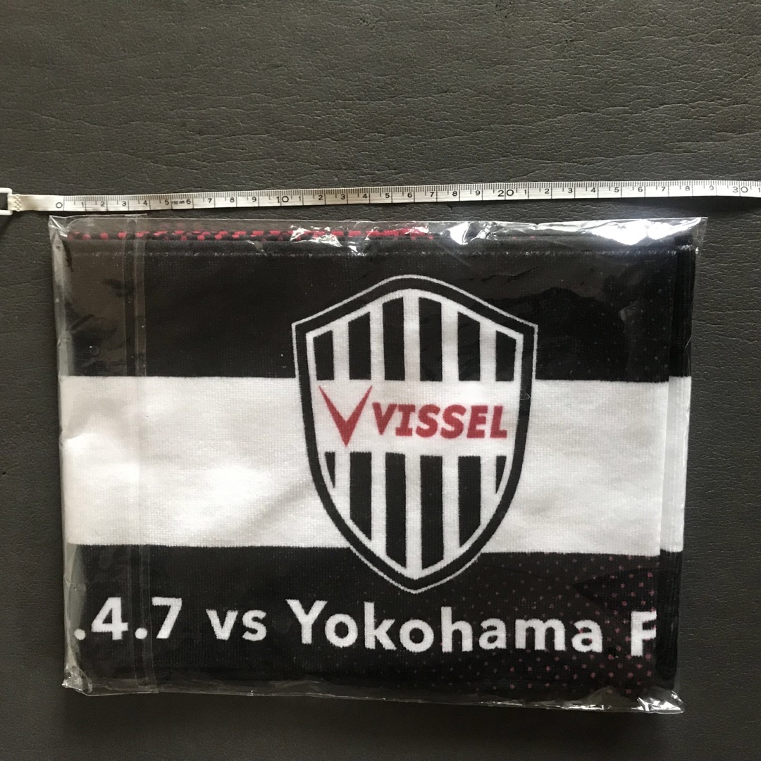 未使用未開封　ヴィッセル神戸　Vissel KOBE オリジナルタオルマフラー スポーツ/アウトドアのサッカー/フットサル(応援グッズ)の商品写真