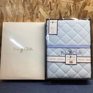 【S①1556】ポロクラブ　POLO CLUB 敷きパット　寝具 シングル 