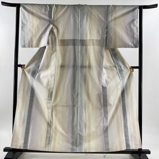 紬 身丈159cm 裄丈63cm 正絹 秀品 【中古】(着物)