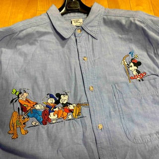 Disney - ディズニー　古着　シャツ