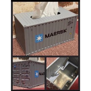 コンテナ　ティッシュケース 組み立て式 マースク - MAERSK ガレージ