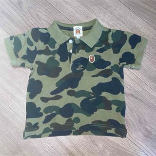 アベイシングエイプ(A BATHING APE)のA BATHING APE  kids ポロシャツ　90(Tシャツ/カットソー)