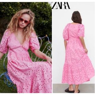 ザラ(ZARA)のZARAワンピース(ロングワンピース/マキシワンピース)