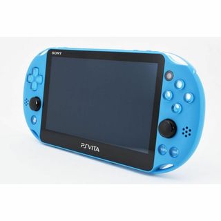 プレイステーションヴィータ(PlayStation Vita)の✨極美品✨ PlayStation Vita PCH-2000 アクアブルー(携帯用ゲーム機本体)