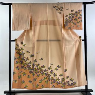 訪問着 身丈153.5cm 裄丈62.5cm 正絹 優品 【中古】(着物)