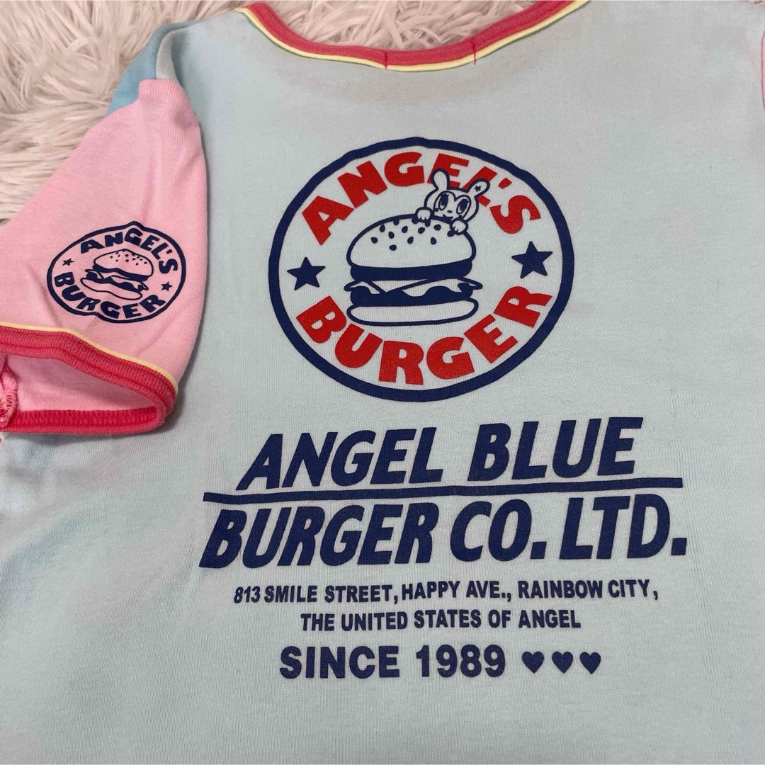 エンジェルブルー 半袖Tシャツ カッペくん ナカムラくん 平成レトロ 子供140 エンジェルブルー 半袖Tシャツ カッペくん ナカムラくん 平成レトロ 子供140