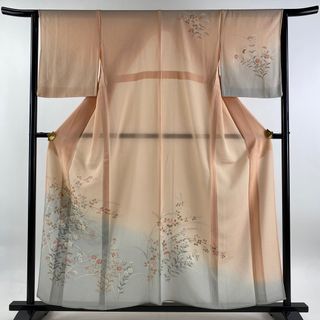 訪問着 身丈155.5cm 裄丈62.5cm 正絹 美品 秀品 【中古】(着物)