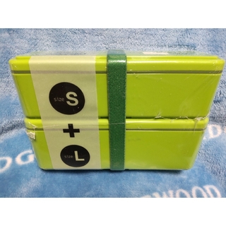 保冷 お弁当箱 GEL-COOL SLIM SとLセット グリーン 緑(弁当用品)