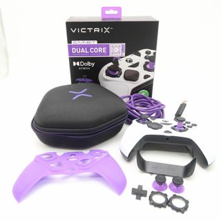 美品 Victrix ビクトリックス GAMBIT DUAL CORE TOURNAMENT デュアルコアトーナメント (049-006-JP) ゲーミングコントローラー XBOX 周辺機器 組立式 HY1049 (その他)