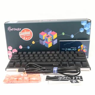 美品 Ducky ダッキー One 2 Mini 有線 ゲーミングキーボード USB FPS eスポーツ PC周辺機器 青軸 RGB HY1052 