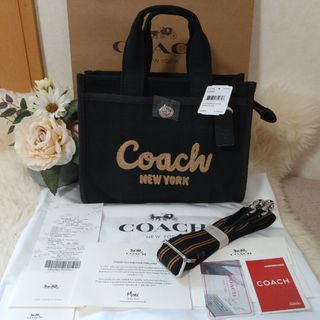 COACHコーチバッグショルダー2wayトートカーゴ正規品タグ付き