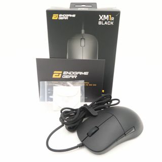 美品 ENDGAME GEAR エンドゲームギア XM1R BLACK 有線 ゲーミングマウス USB FPS eスポーツ PC周辺機器 HY1054 (PC周辺機器)