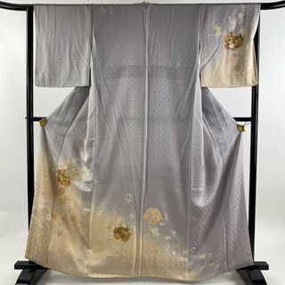 訪問着 身丈162.5cm 裄丈65cm 正絹 秀品 【中古】(着物)