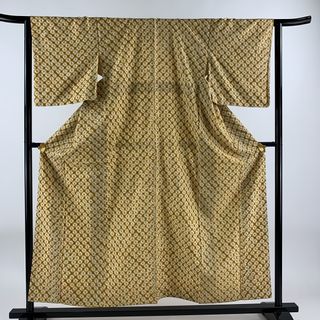 小紋 身丈156.5cm 裄丈63.5cm 正絹 美品 秀品 【中古】(着物)